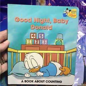 Disney good night baby Donald a book about counting baby’s first disney book